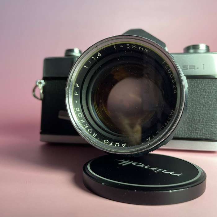 Minolta SR-1 Camera with 58mm f1.4 Lens