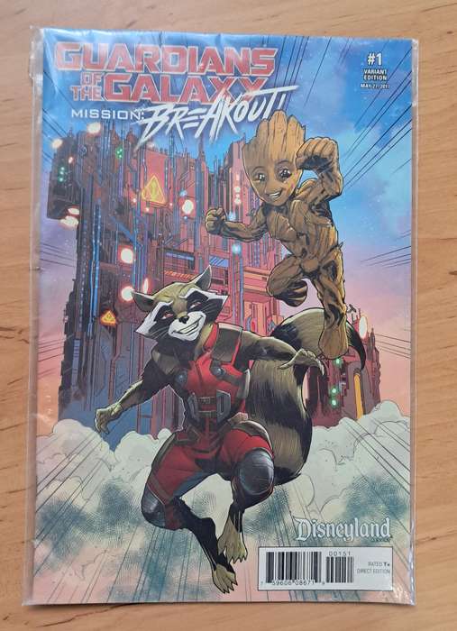 Guardians of the Galaxy: Mission Breakout #1 (Disneyland Edition)