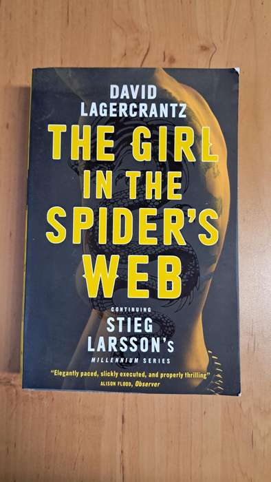 2 Books! The Girl in the Spider's Web + The Girl Who Takes an Eye for an Eye by David Lagercrantz
