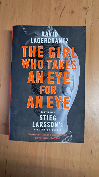 2 Books! The Girl in the Spider's Web + The Girl Who Takes an Eye for an Eye by David Lagercrantz