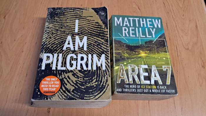 2-book Thriller Bundle: I am Pilgrim by Terry Hayes + Area 7 by Matthew Reilly