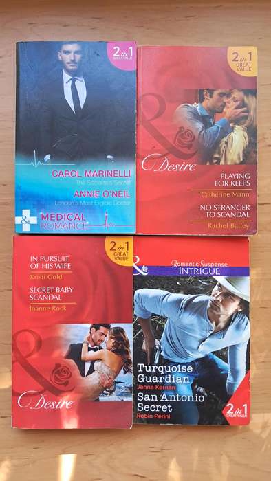 4 x 2-in-1 Romance Bundle