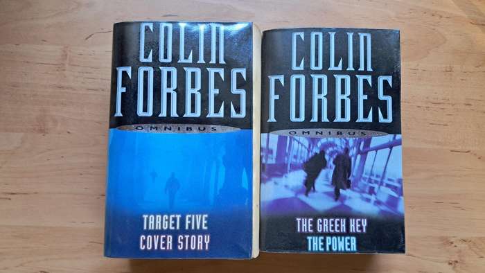 Colin Forbes 2-book Omnibus Bundle: Target Five, Cover Story, The Green Key, and The Power