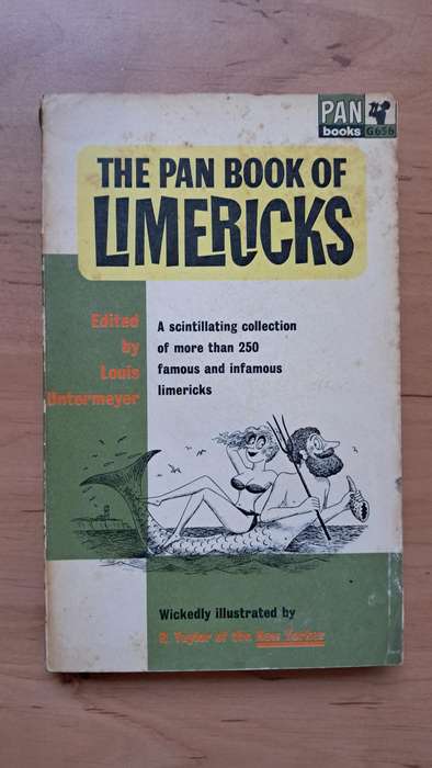 The Pan Book Of Limericks by Louis Untermeyer