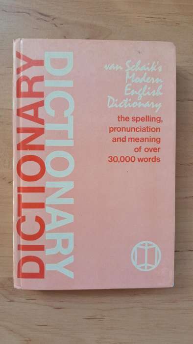 Van Schaik's Modern English Dictionary