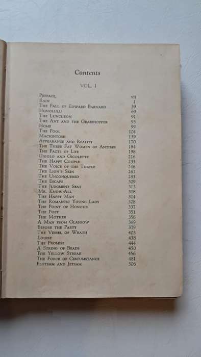 The Complete Short Stories of W.Somerset Maugham Vol.1