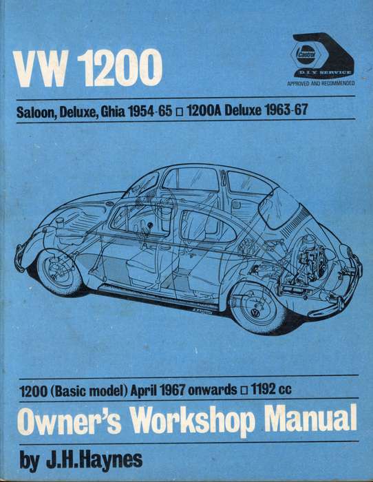 VW 1200 Owner's Workshop Manual (Haynes 0900550368)