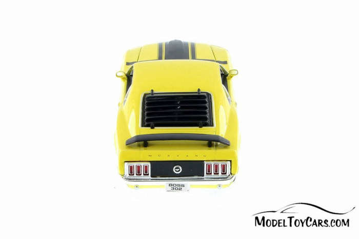 Ford Mustang Boss 302 Yellow 1970 1/24 Scale WELLY  22088YELLOW