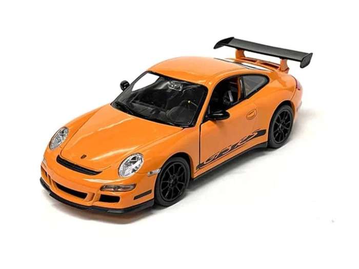 PORSCHE 911 (997) GT3 Orange 1/24 Scale WELLY 22495ORANGE