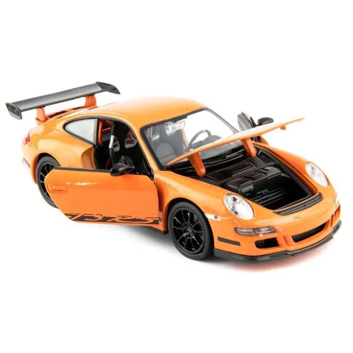 PORSCHE 911 (997) GT3 Orange 1/24 Scale WELLY 22495ORANGE