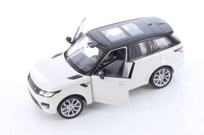 Land Rover Range Rover Sport White 1/24 Scale WELLY 24059W-F-WHITE