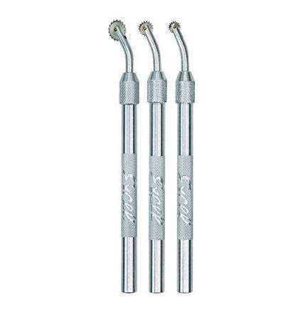Pounce Wheel Aluminium Handle 3 PC 1/4-5/16-7/16" EXCELL 30612