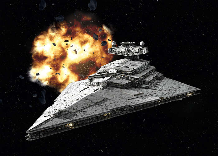 Model Set Imperial Star Destroyer 1/12300 Scale REVELL 63609