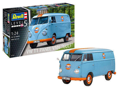 VW T1 Panel Van (Gulf Decoration) 1/24 Scale REVELL 07726