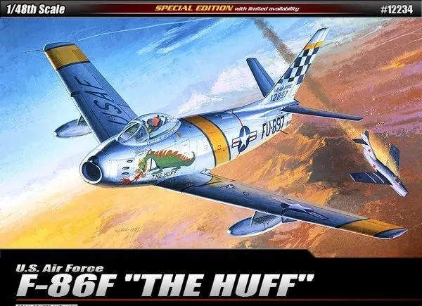 F-86F Sabre "The Huff"- 1/48 Scale "(Academy 12234)