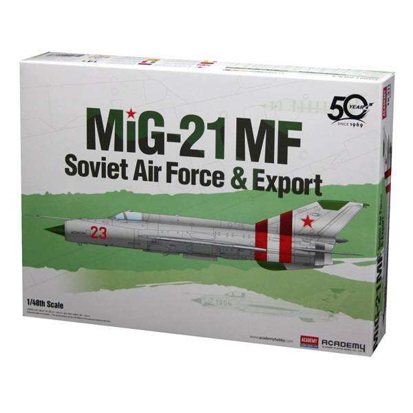 MiG-21MF Soviet Air Force & Export - 1/48 Scale Academy 12311