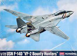 Grumman F-14D Tomcat VF-2 - 1/72 Scale Academy 12590