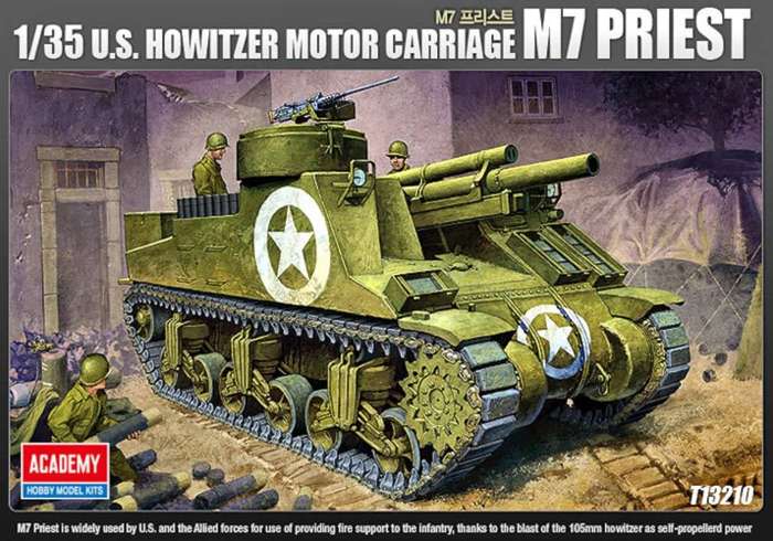 M7 Priest - 1/35 Scale Academy 13210