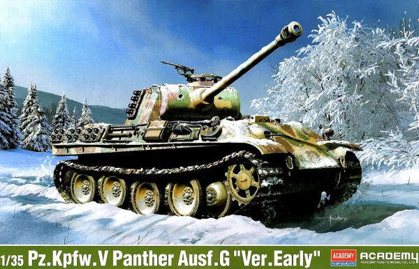Panther G (Early Version) - 1/35 Scsale (Academy 13529)