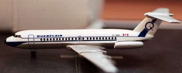 BAC One Eleven Quebecair - 1/400 Scale (ACCFQBN)