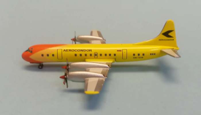 Lockheed L-188C Electra Aerocondor - 1/400 Scale (AeroClassics)(ACHK1416)(TAS4487)