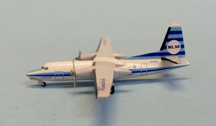 Fokker F-27 Friendship NLM - 1/400 Scale (AeroClassics)(ACPHKFA)(TAS4512)