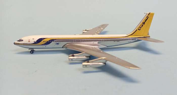 Boeing 707-320C Sudan -1/400 Scale (AeroClassics)(ACSTAFA)(TAS4550)