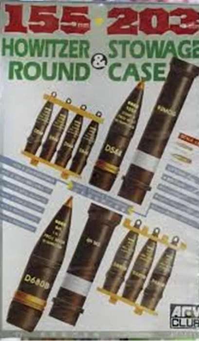 155mm & 203mm Howitzer Round Stowage Case