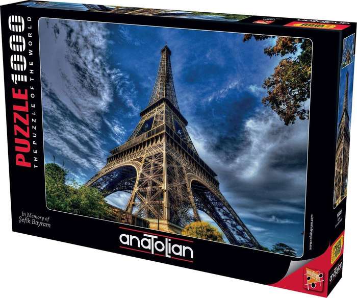 Eiffel Tower 1000 Pieces Anatolian Puzzle ANA1080