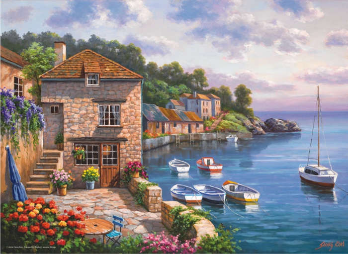 Harbour Garden 1000 Pieces Anatolian Puzzle ANA3117