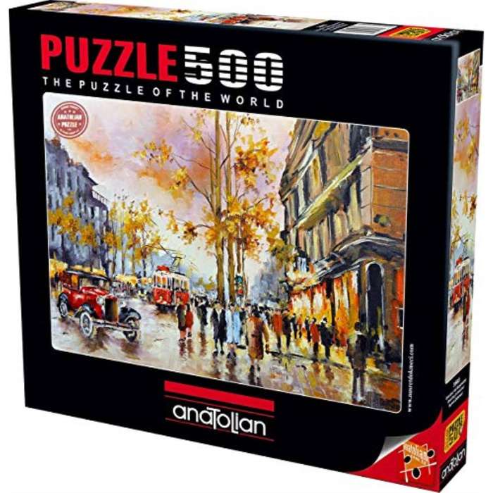 Evening in Istanbul 500 Pieces Anatolian Puzzle ANA3563