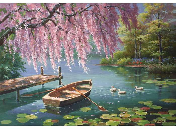 Willow Spring Beauty 500 Pieces Anatolian Puzzle ANA3573