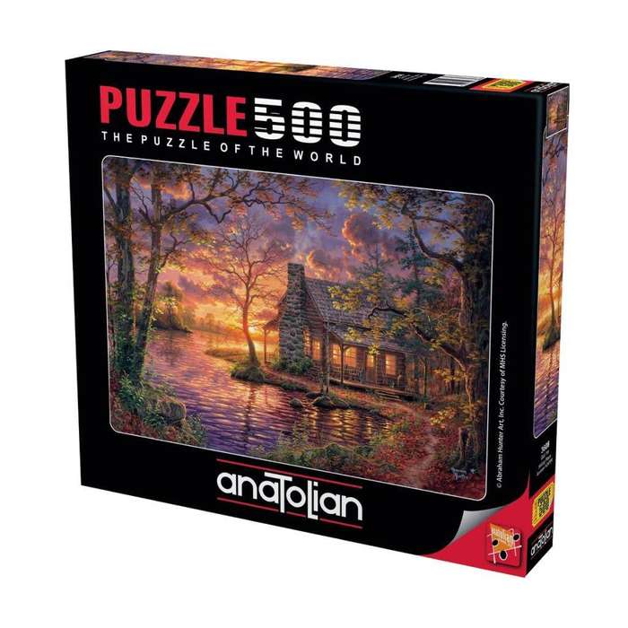 Hiding Place 500 Pieces Anatolian Puzzle ANA3608