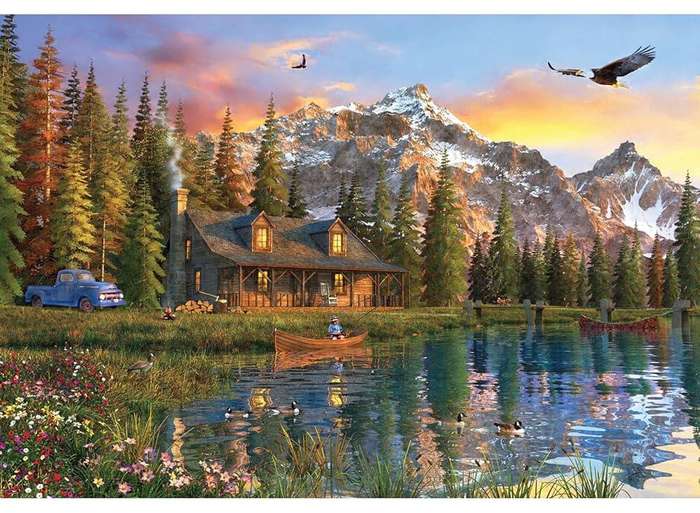 Oldlook Cabin 2000 Pieces Anatolian Puzzle ANA3933
