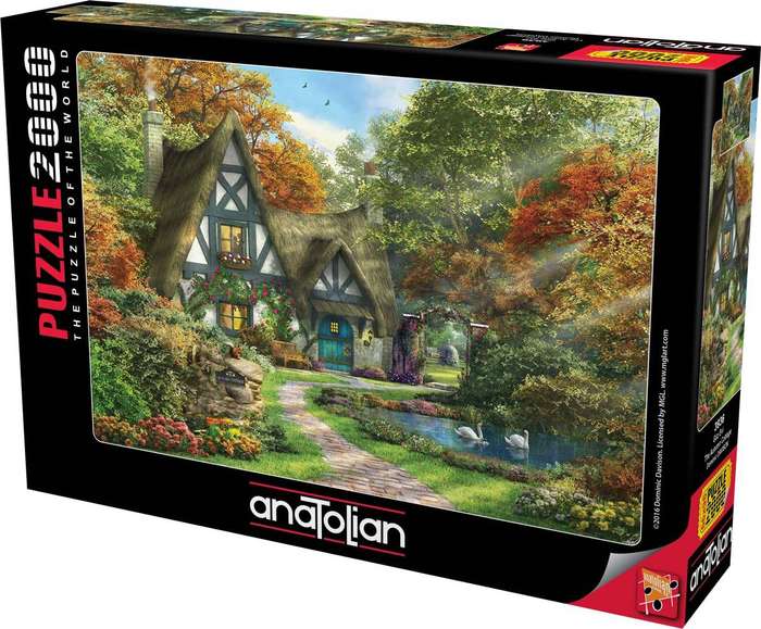 The Autumn Cottage 2000 Pieces Anatolian Puzzle ANA3936