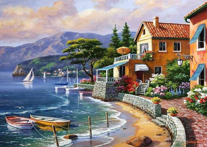 Paradise Retreat 3000 Pieces Anatolian Puzzle ANA4906