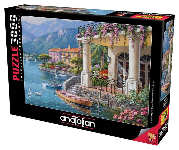 Villa on the Bay 3000 Pieces Anatolian Puzzle ANA4915