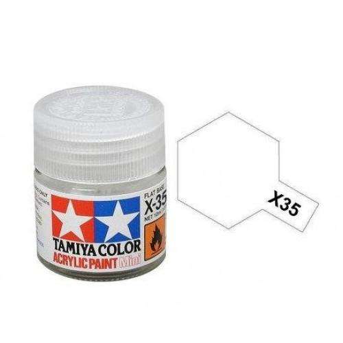 Semi Gloss Clear Mini Acrylic Paint 10ml (Tamiya X-35)