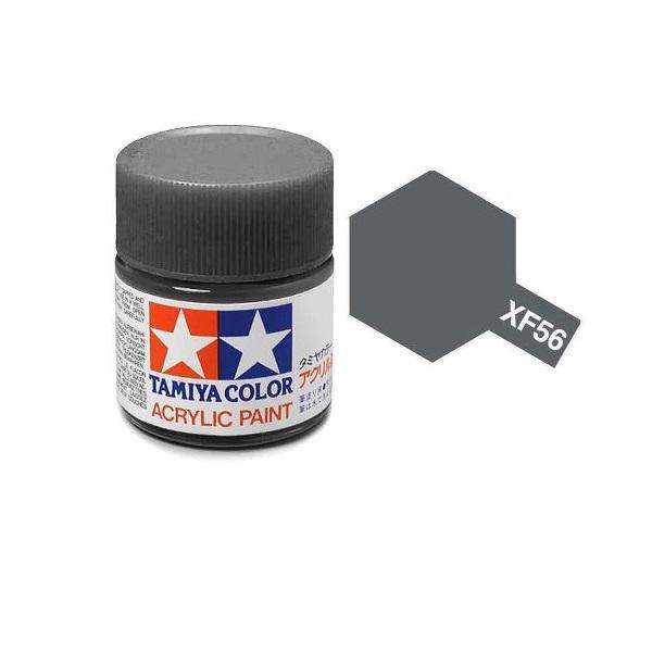 Metallic Grey Acrylic Paint 23ml (Tamiya XF-56)