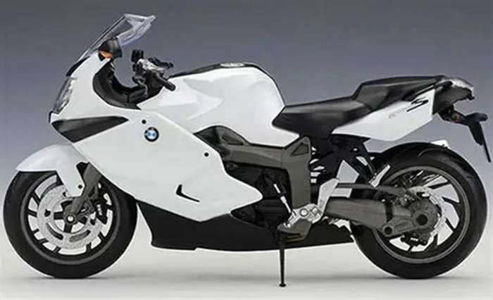 BMW K1300 S WHITE 1/10 Scale WELLY 62805WHITE
