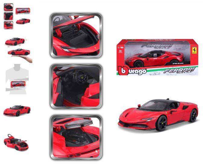 Ferrari SF90 Stradale 1/18 Scale Burago Bur18-16015