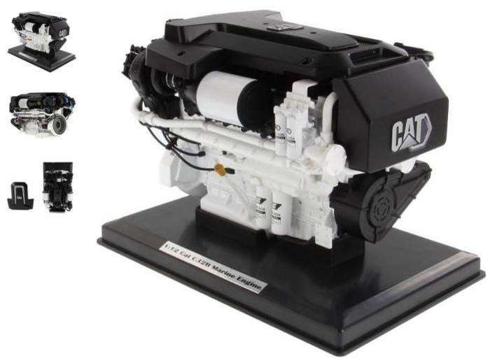 CAT C32B Marine Engine 1/12 Scale Die-cast Masters DM85707