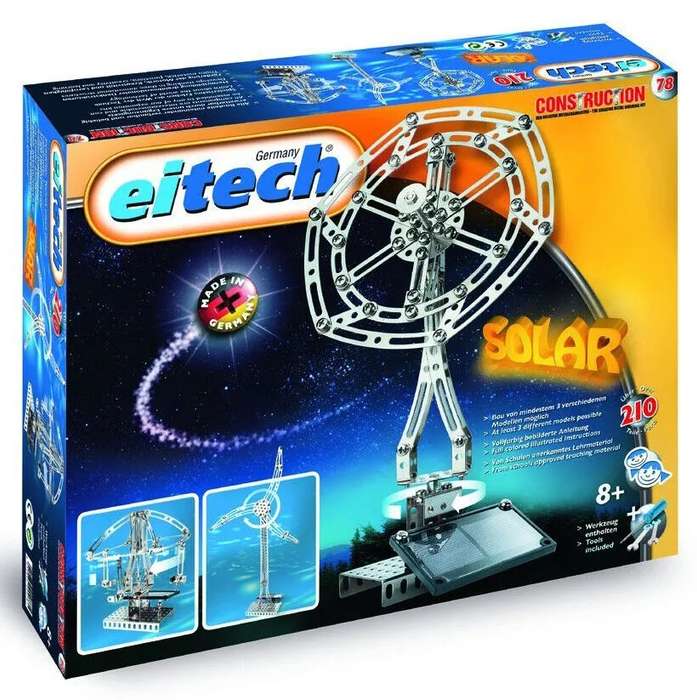 Solar Deluxe Ferris Wheel (210 Parts) (Eitech)(EIT00078)