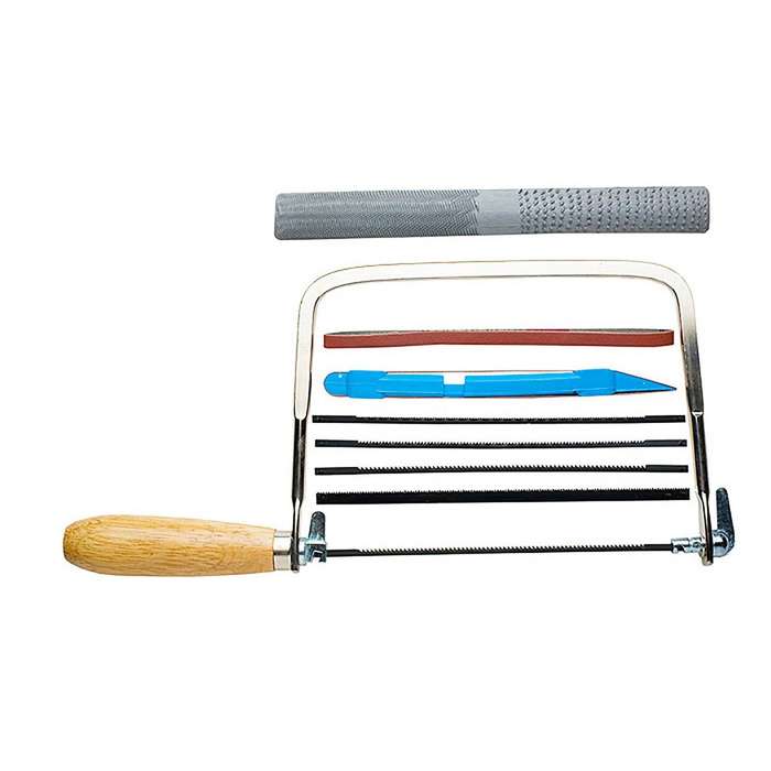 Toolset Incl Cop Saw 4 Blades 4 in 1 File S/STICK
