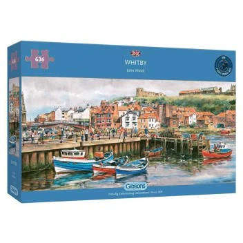 Whitby Harbour - 636 Piece Gibsons Puzzle 374