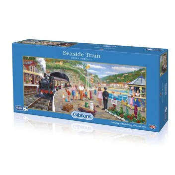 Seaside Train - 636 Piece Gibsons Puzzle 4031