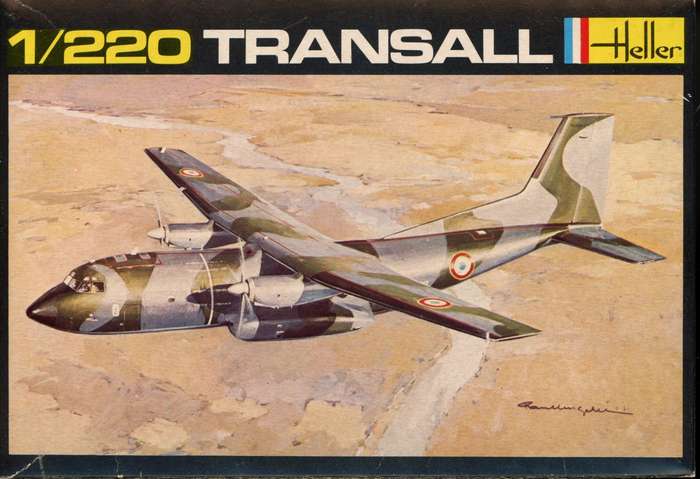 C-160 Transall - 1/220 Scale (Heller)(HEL038)(TH2395)
