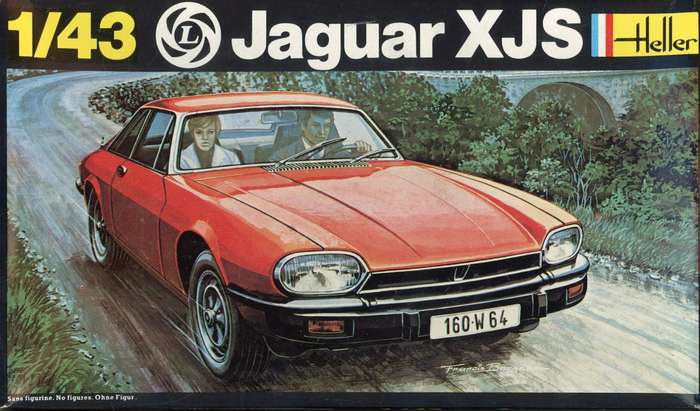Jaguar XJS - 1/43 Scale (Heller)(HEL183)(TH2441)