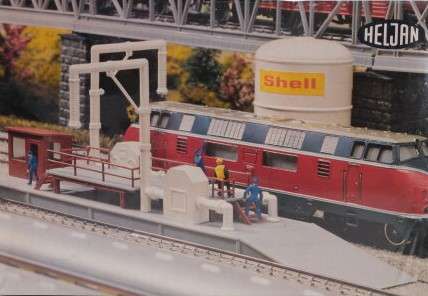 Diesel Depot - h0 Gauge Heljan 1711