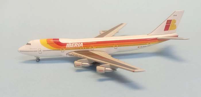 Boeing 747-200 Iberia - 1/500 Scale (Herpa)(HW502696)(PW0053)